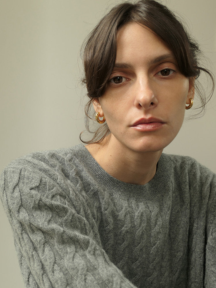 Everyday Hoops Minimalist Round Hoop Earrings