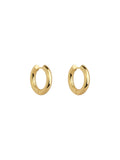 CnHnOn Chunky Unisex Earrings - Minimalist Stylish Versatile Thick Hoop Earrings