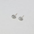 CnHnOn Fat Store Minimalist Fashion Mini Disco Ball Full Rhinestone Sparkling Bead Stud Earrings