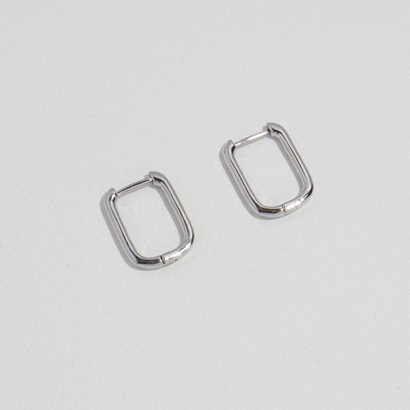CnHnOn Fat Store Ultra-Fine Minimalist U-Shaped Hoop Earrings - Versatile Everyday Stylish Ear Cuffs