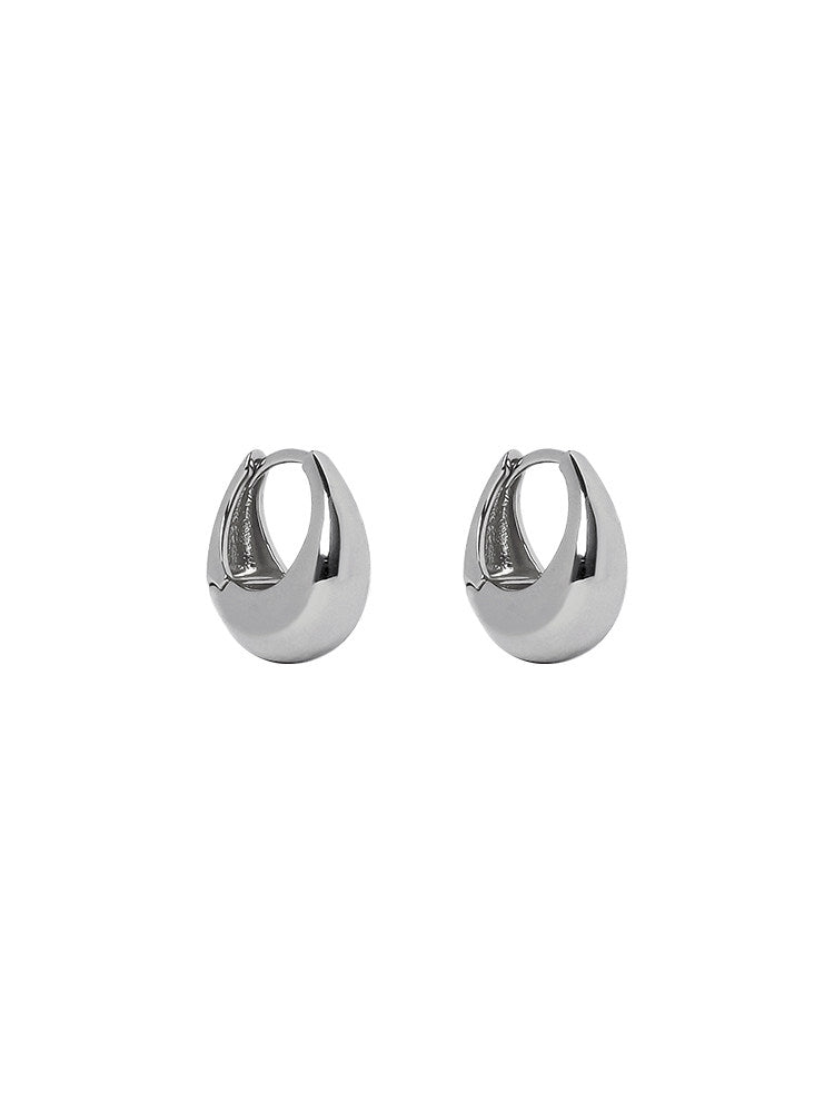 Minimalist Teardrop Earrings - Inspired by Bai Baihe's Style