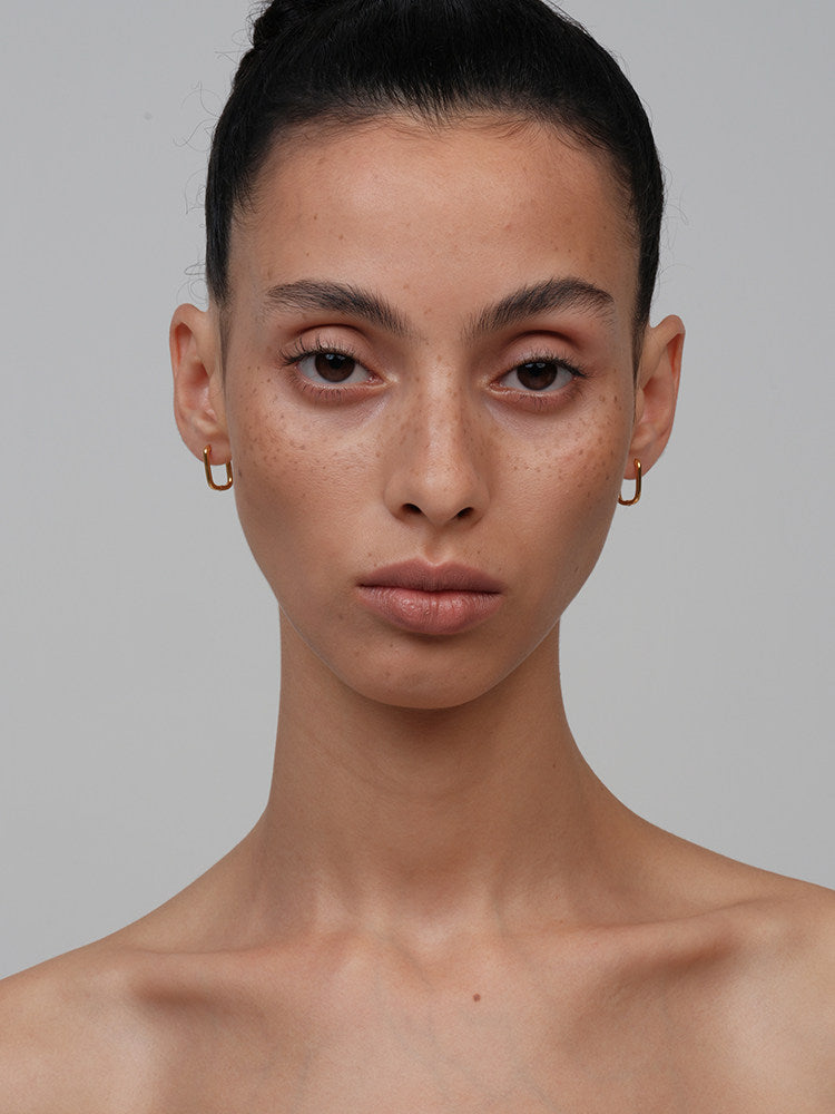 CnHnOn Fat Store Ultra-Fine Minimalist U-Shaped Hoop Earrings - Versatile Everyday Stylish Ear Cuffs