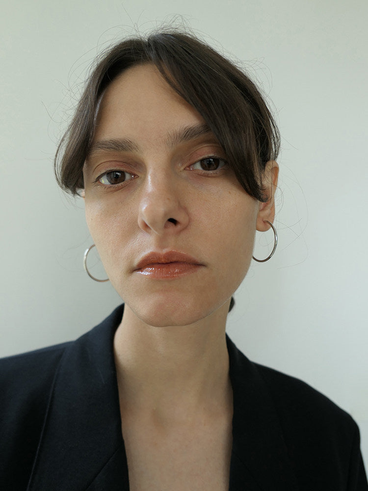 CnHnOn Classic Minimalist Sterling Silver Thin Hoop Earrings