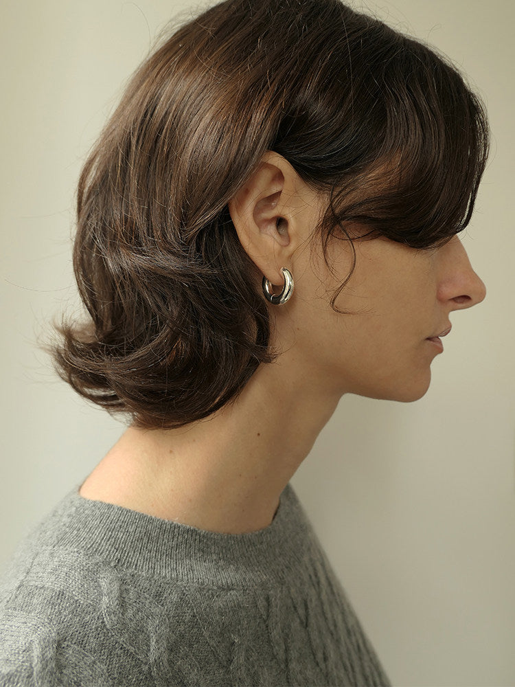Everyday Hoops Minimalist Round Hoop Earrings