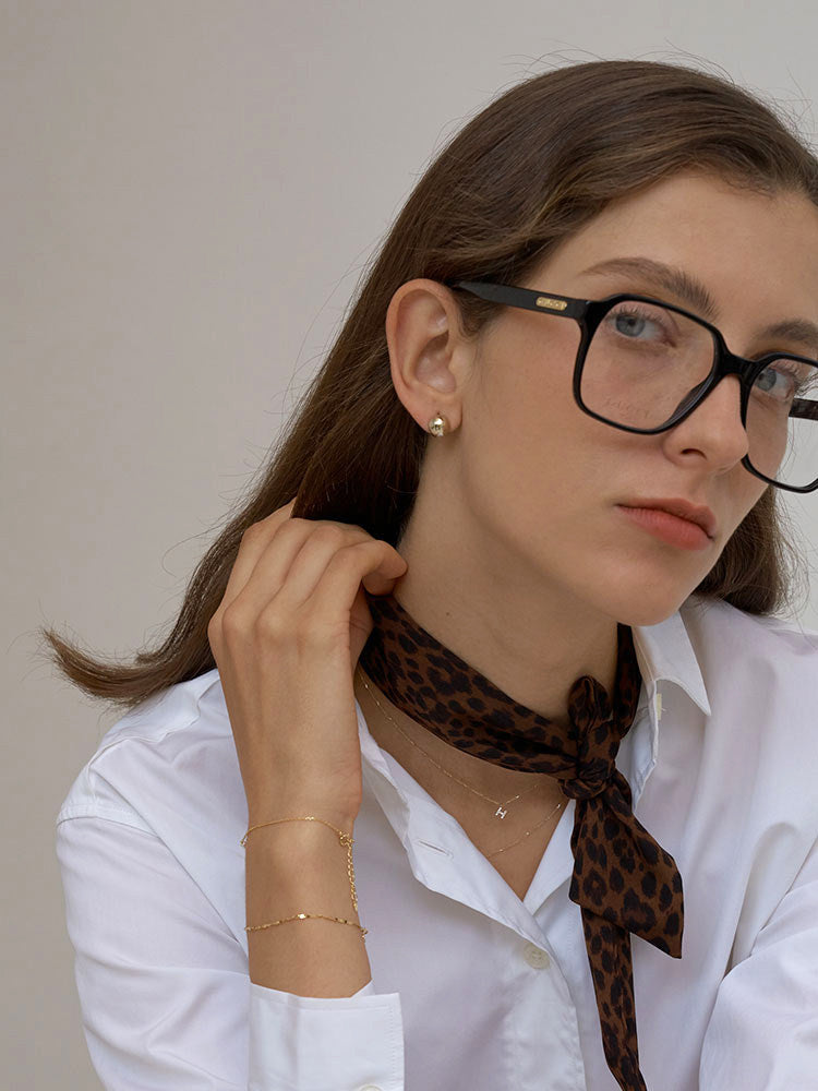 CnHnOn Fat Store Exquisite High-End Earrings, Designer Style, French Elegance, Cute and Chic