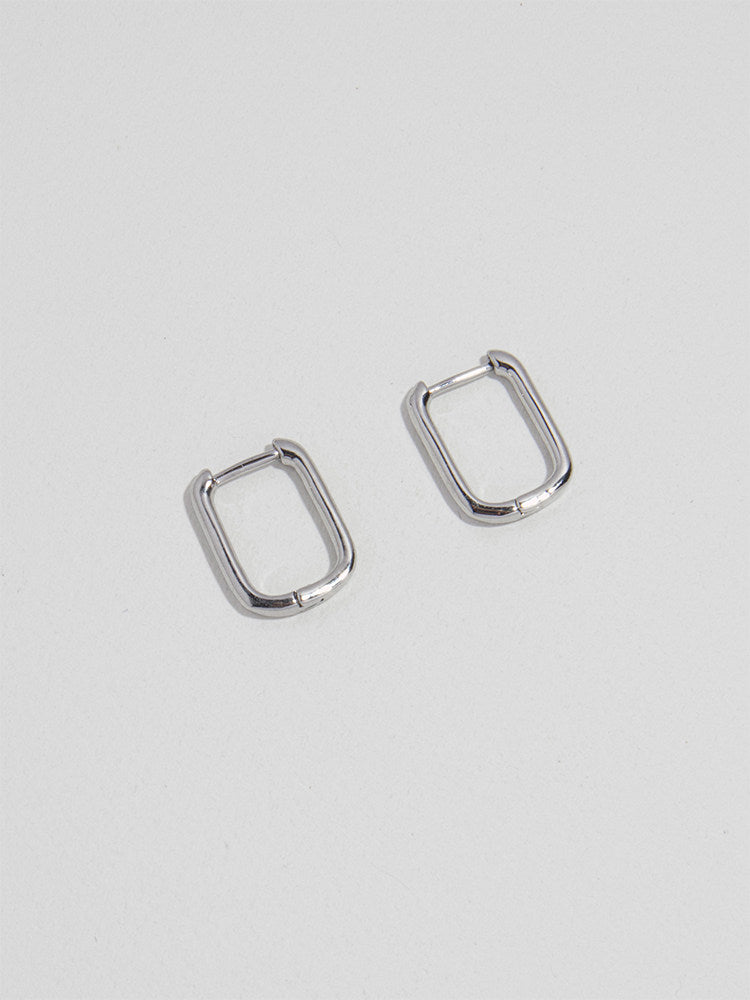 CnHnOn Fat Store Ultra-Fine Minimalist U-Shaped Hoop Earrings - Versatile Everyday Stylish Ear Cuffs